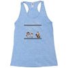 the holy grail is in another castle Racerback Tank