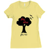STAY ALIVE FOR ME Ladies Fitted T-Shirt