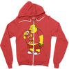 fractal comic book guy Zipper Hoodie