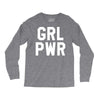girl power white logo Long Sleeve Shirts