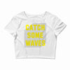 Catch Some Waves Crop Top