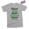 blessed god by spoiled by my husband protected by both Exclusive T-shirt