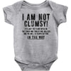 i'm not clumsy Baby Bodysuit