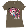 literature monkey Ladies Fitted T-Shirt