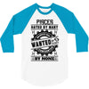 Pisces Hated By Many Wanted By Plenty 3/4 Sleeve Shirt