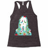 scream floral Racerback Tank