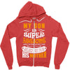 My Son Is Super Awesome His Mother Zipper Hoodie