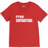 free contraditions V-Neck Tee