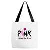 pink spread the hope Tote Bags