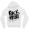 rock music r Zipper Hoodie