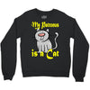 my patronus is a cat Crewneck Sweatshirt