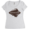 coklat adventure Women's Triblend Scoop T-shirt
