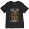 You Only Live Once It as a Cowboy V-Neck Tee