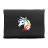 rainbow unicorn Accessory Pouches