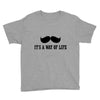 mustache Youth Tee