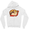 pizza pug Zipper Hoodie