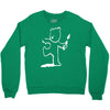 banksy teddy bear pop art new Crewneck Sweatshirt