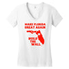 make florida great again Women's V-Neck T-Shirt