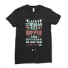 hippie Ladies Fitted T-Shirt
