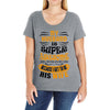 My Husband Is Super Awesome Ladies Curvy T-Shirt