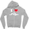 i love sushi Zipper Hoodie