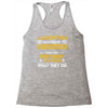 algorithm word used by programmers Racerback Tank