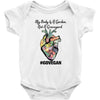 my body is a garden, not a graveyard Baby Bodysuit