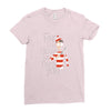 hiding in the dark Ladies Fitted T-Shirt