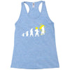 goku evolution Racerback Tank