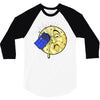 time travel to the moon 3/4 Sleeve Shirt