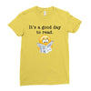 it's a good day to read Ladies Fitted T-Shirt