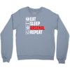 eat sleep arsenal Crewneck Sweatshirt