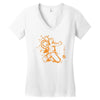 the jinchurik Women's V-Neck T-Shirt