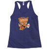 pizzaa monster Racerback Tank