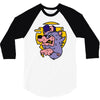 loup de cartoon 3/4 Sleeve Shirt