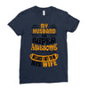 My Husband Is Super Awesome Ladies Fitted T-Shirt