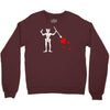 blackbeard's flag pirate edward teach Crewneck Sweatshirt