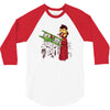 save the princess 3/4 Sleeve Shirt