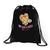 pizza my heart (2) Drawstring Bags