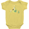schrodinger's night Baby Bodysuit
