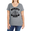 mugatu gym suit Ladies Curvy T-Shirt