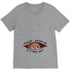 May Peeking Out Baby Boy V-Neck Tee