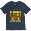 network engineer i connect the V-Neck Tee