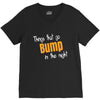 bump in the night V-Neck Tee