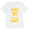 winner winner chicken dinner V-Neck Tee