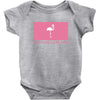 Too Pure To Be Pink Baby Bodysuit