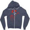 saturday morning super sniper Zipper Hoodie