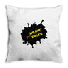 no mo rules Throw Pillow
