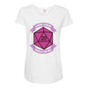 lady luck smile on me Maternity Scoop Neck T-shirt