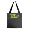 retro back to the future Tote Bags